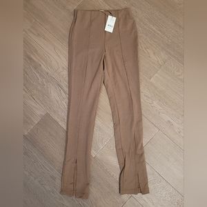 Emma slit pull on pants